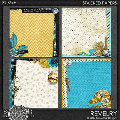 Revelry Stacked Papers