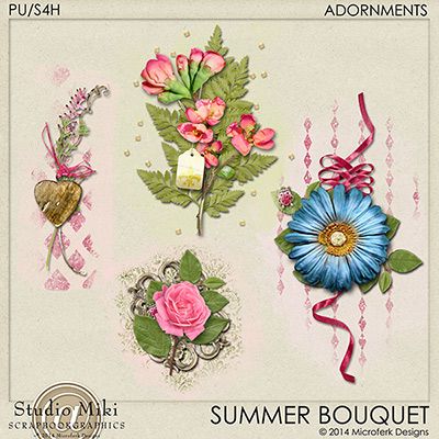 Summer Bouquet Adornments