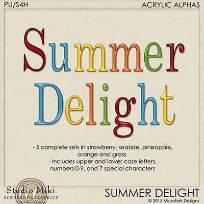 Summer Delight Metallic Alphas