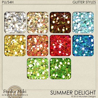 Summer Delight Glitters