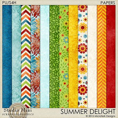 Summer Delight Papers