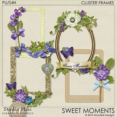 Sweet Moments Clustered Frames