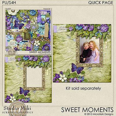 Sweet Moments Quick Page