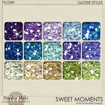Sweet Moments Glitters