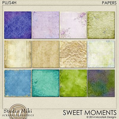 Sweet Moments Papers