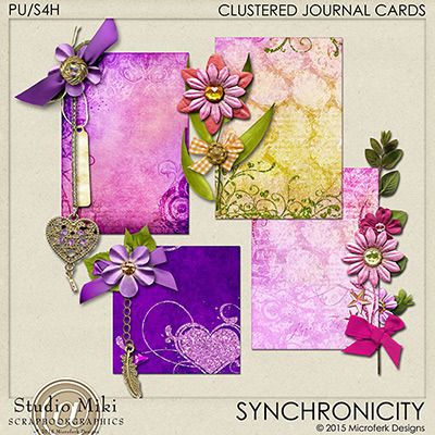 Synchronicity Clustered Journal Cards