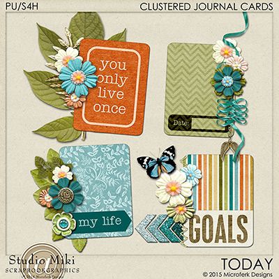 Today Clustered Journal Cards