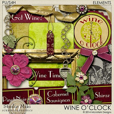 Wine O'Clock Elements