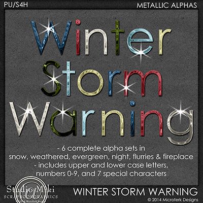 Winter Storm Warning Metallic Alphas