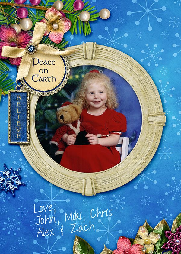 Christmas Confection Photocard