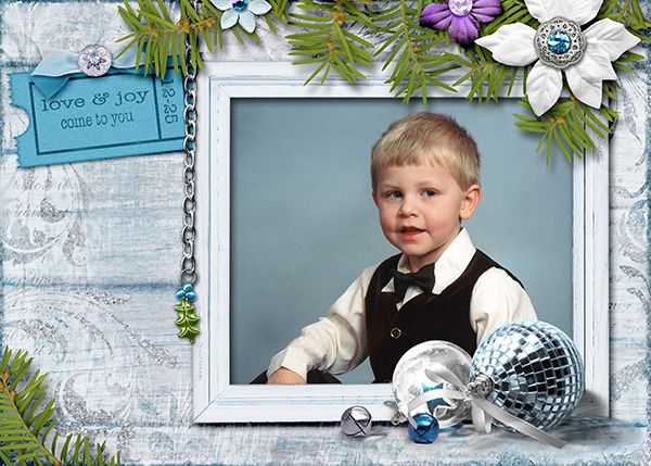 Christmas Charm Photocard