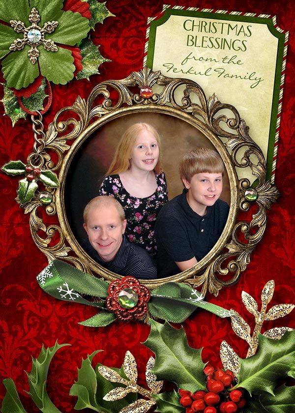 Christmas Magi Photocards 5x7