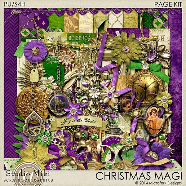 Christmas Magi Page Kit