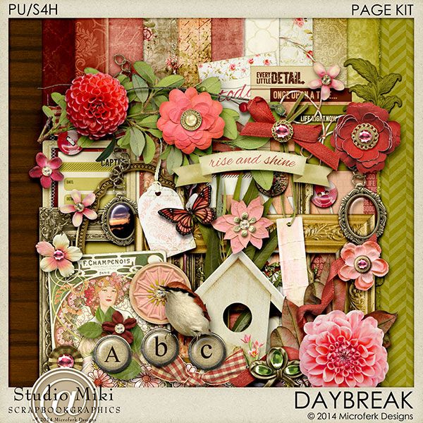 Daybreak Page Kit