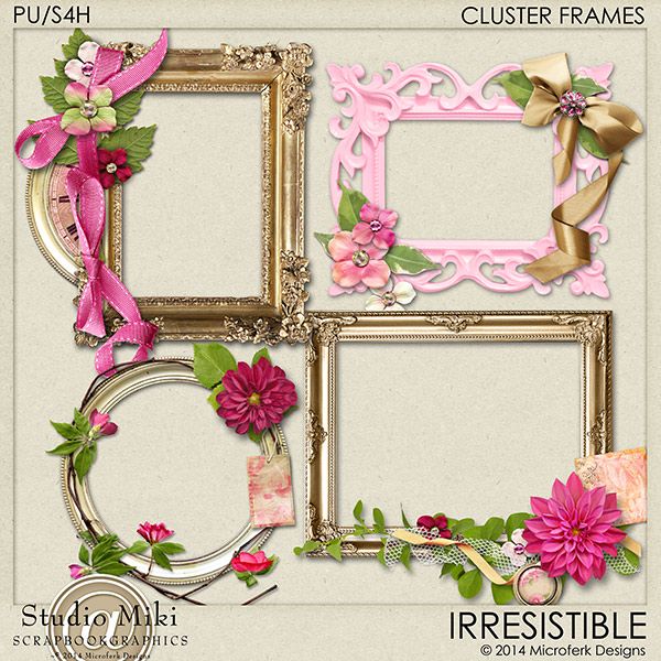 Irresistible Clustered Frames