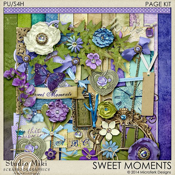 Sweet Moments Page Kit