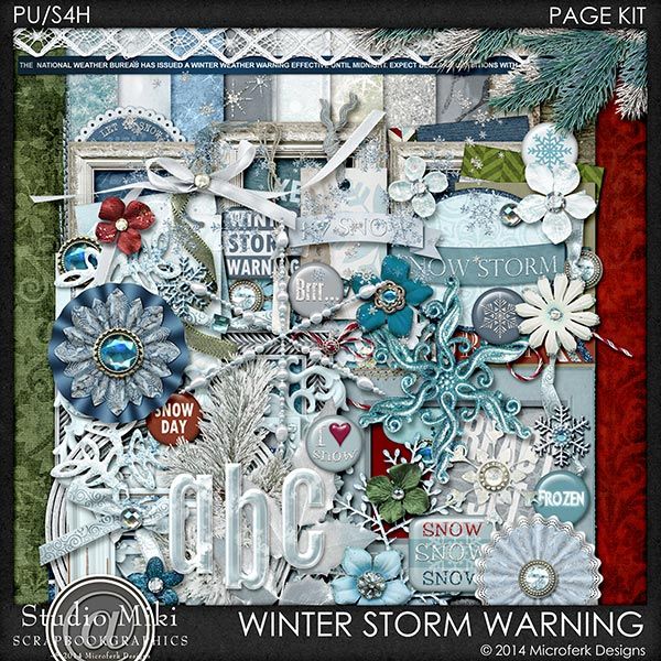 Winter Storm Warning Page Kit