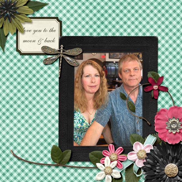 Forget Me Not Layout