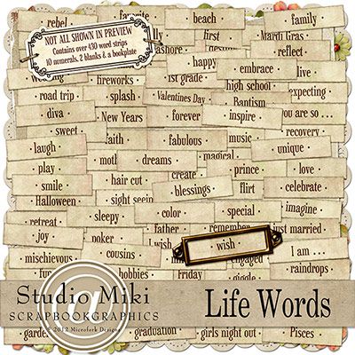 Life Words