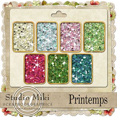 Printemps Glitters