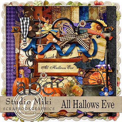 All Hallows Eve Page Kit