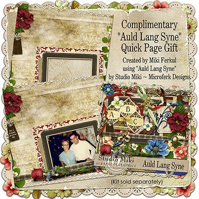 Auld Lang Syne Quick Page