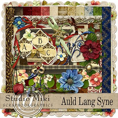 Auld Lang Syne Page Kit