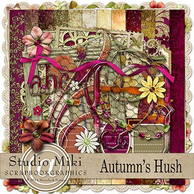 Autumn's Hush Page Kit