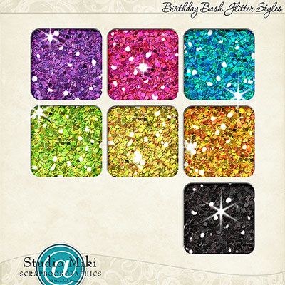 Birthday Bash Glitters