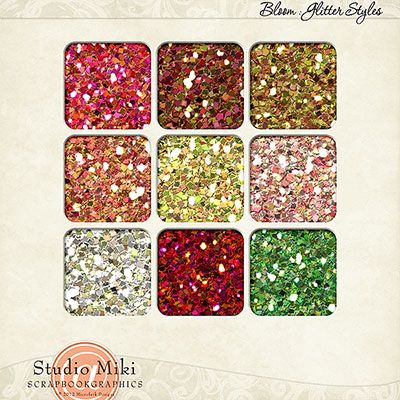 Bloom Glitter Styles