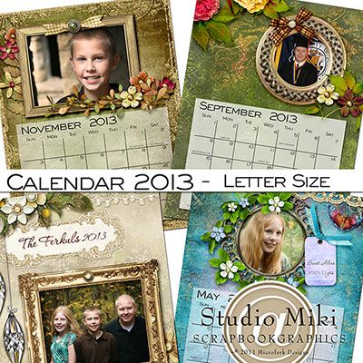 Calendar 2013 Letter Size