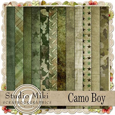 Camo Boy Papers