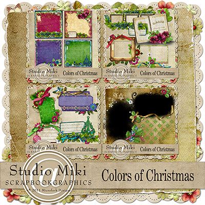 Colors of Christmas Add Ons Bundle