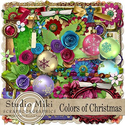 Colors of Christmas Elements