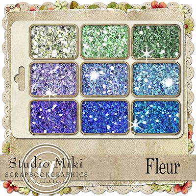 Fleur Glitter Styles