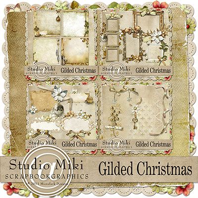 Gilded Christmas Add Ons Bundle
