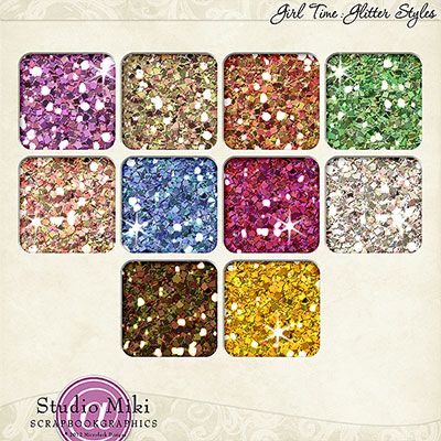 Girl Time Glitter Styles