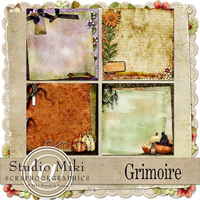 Grimoire Stacked Papers
