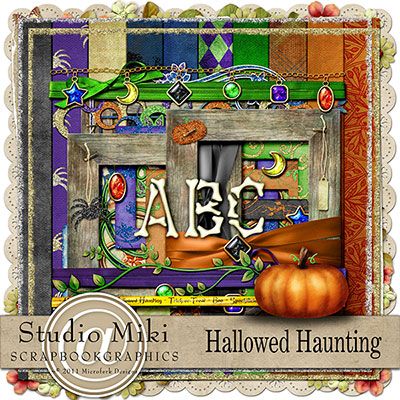 Hallowed Haunting Page Kit