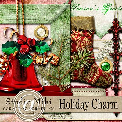 Holiday Charm Elements