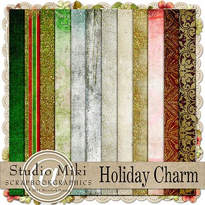 Holiday Charm Papers