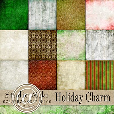 Holiday Charm Papers