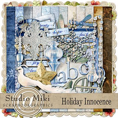 Holiday Innocence Page Kit