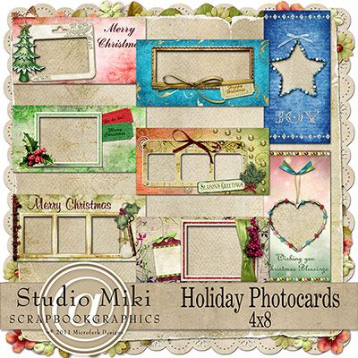 Holiday Photocard 4x8