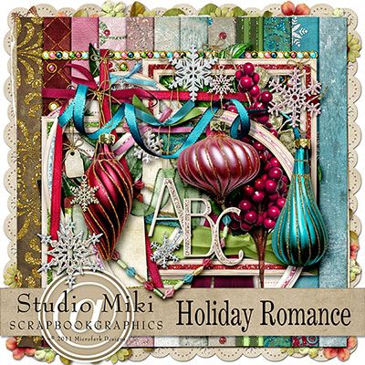Holiday Romance Page Kit