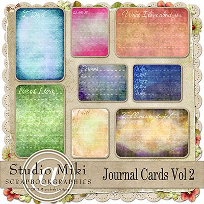 Journal Cards Vol 2