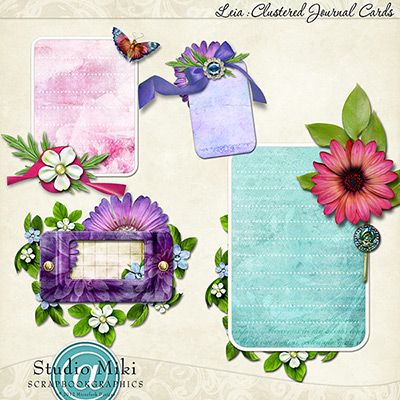 Leia Clustered Journal Cards