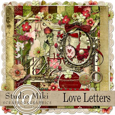 Love Letters Page Kit