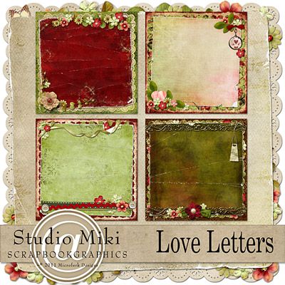 Lovetters Stacked Papers