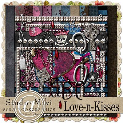 Love-n-Kisses Page Kit